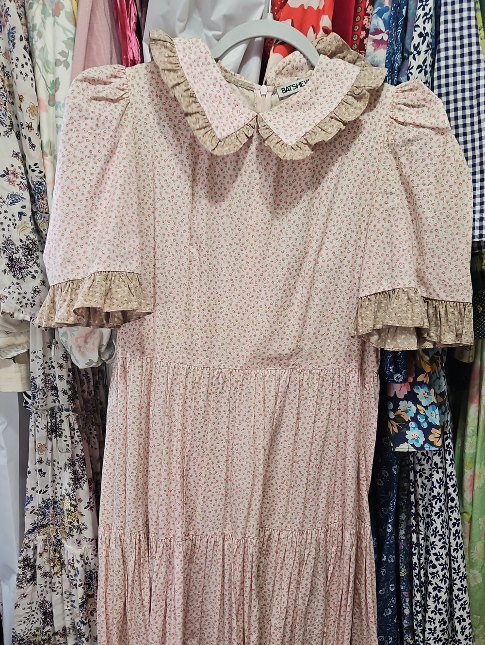 Batsheva Lucy dress Pink Floral.